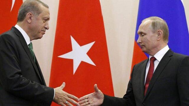 گفتگوی تلفنی اردوغان و پوتین بر سر سوریه گفتگوی تلفنی اردوغان و پوتین بر سر سوریه