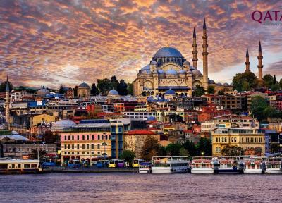 پروازهای غیر مستقیم ایران ترکیه با قطر ایرویز