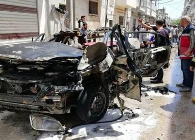 انفجار خودروی بمب گذاری شده در مناطق تحت سیطره ترکیه در شمال سوریه