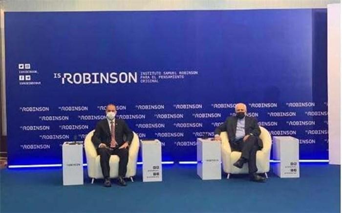 ظریف در نشست مشترک ونزوئلا و ایران در دفاع از دنیا نوین حضور یافت