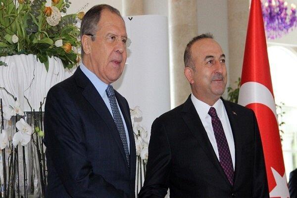 دیدار وزرای خارجه ترکیه و روسیه با تمرکز بر مسائل سوریه و لیبی