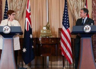 تور استرالیا: آمریکا در برابر فشارهای چین در کنار استرالیا می ایستد