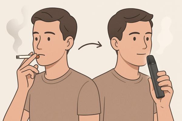 نحوه استفاده از سیگار الکترونیکی برای افراد سیگاری